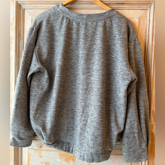 Veronika Maine not just a grey sweatshirt. Australian designer. Size L fits M - Picture 2 of 7